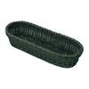Oval Bread Basket 40x16 Cm Black