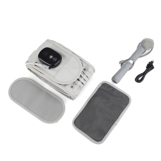 Inflatable Heated Massage Belt with Red Light Heat Vibration Massage Wireless Heating