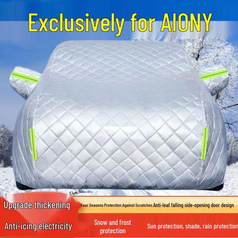 

AION Y SUV Car Cover: Sun, Rain, Snow, Frost & Hail Protection with Thick Insulation Thick Hail-Proof, All-Season