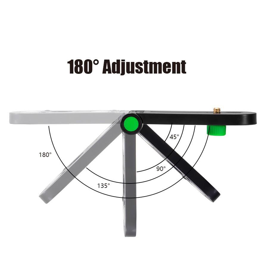 Adjustable L-Shaped Magnetic Wall Mount for Laser Level Tools