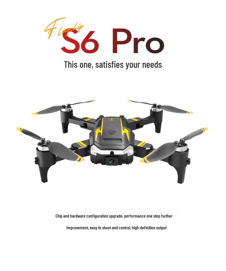 Smart Brushless Drone with HD Camera, Obstacle Avoidance, Optical Flow Positioning, and Remote Control