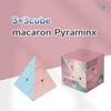 Non-Toxic Yongjun Guanlong Macaron Series Third-Order Rubik'S Cube Second-Order Fourth-Order Pyramid Kidsren'S Educational Toy For Beginners