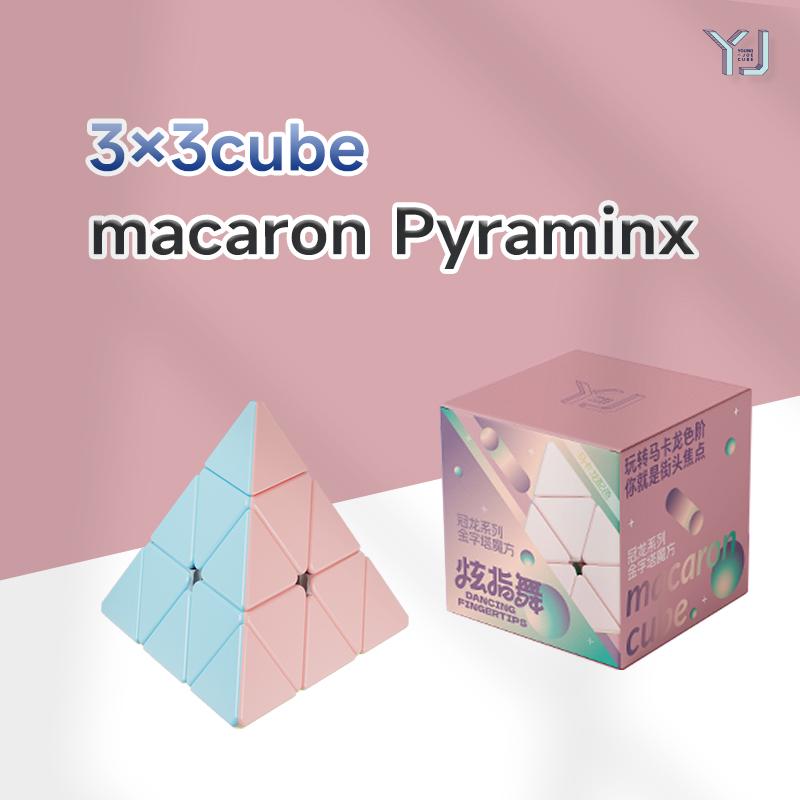

Yongjun Guanlong Macaron Series Third-Order Rubik s Cube Second-Order Fourth-Order Pyramid Kidsren s Learning Toy ideal for Beginners