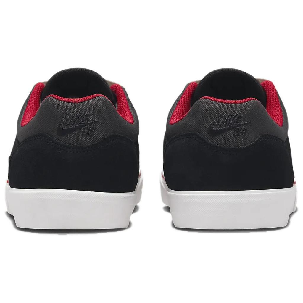 Nike Sb Malor Black Anthracite Gym Red Skateboard Shoes FV6064-003