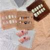 1/10 Pcs Flax Nail Art Polish Display Palette Photo Props Manicure Display Board Palette Photo Props Multifunction Nail Art Tool