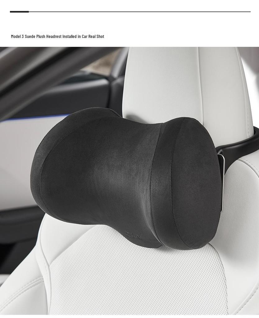 3W Adjustable Memory Foam Neck Pillow for Tesla Model Y & 3 Refreshed Version