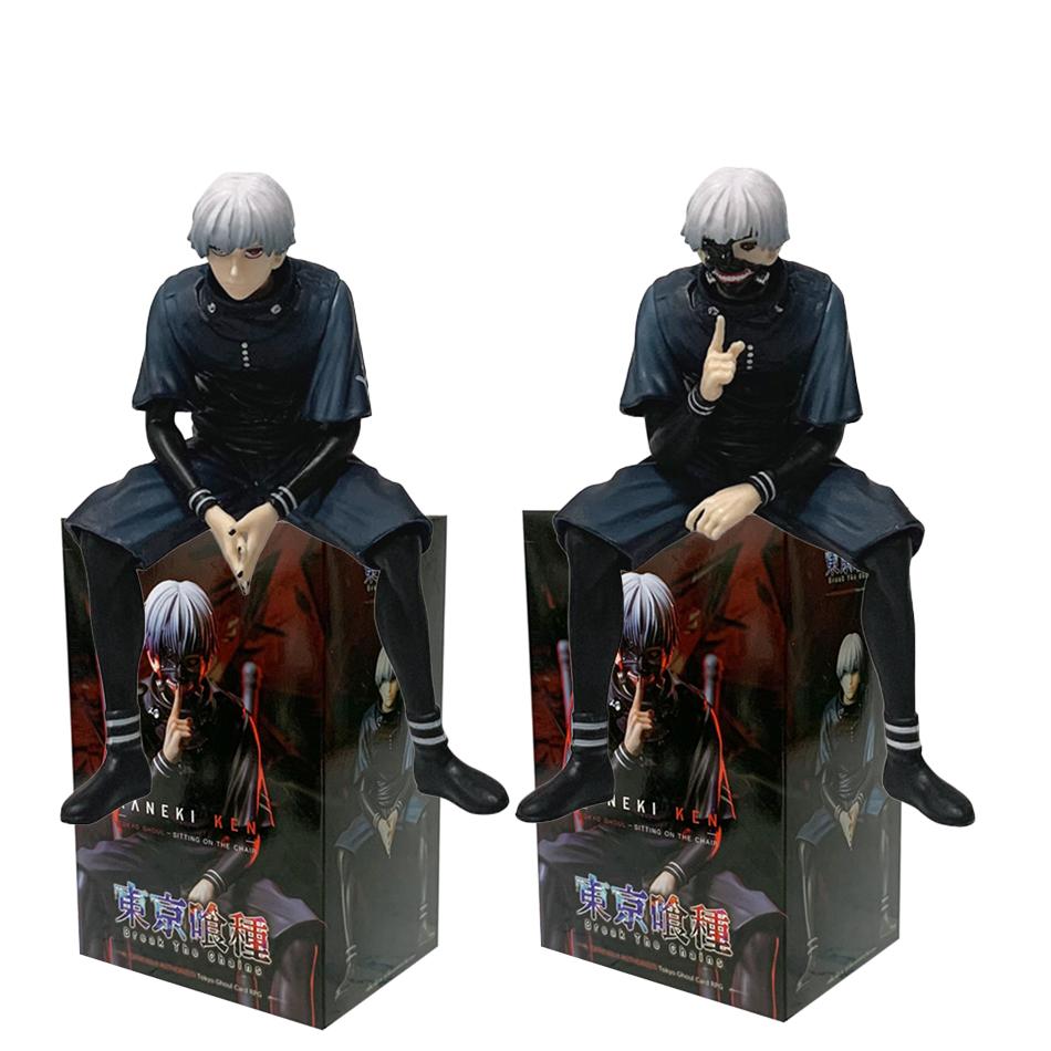 Hot Ken Kaneki Sitting Figure Tokyo Ghoul Statue Action Figure PVC Statue Collection Model Toys Gifts