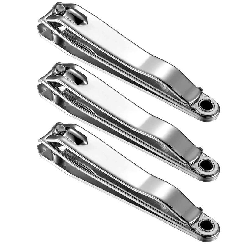 Nail Clippers Set: Small & Large with File - Manicure Tools