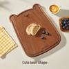 Wutuo Bear Ebony Wood Cutting Board