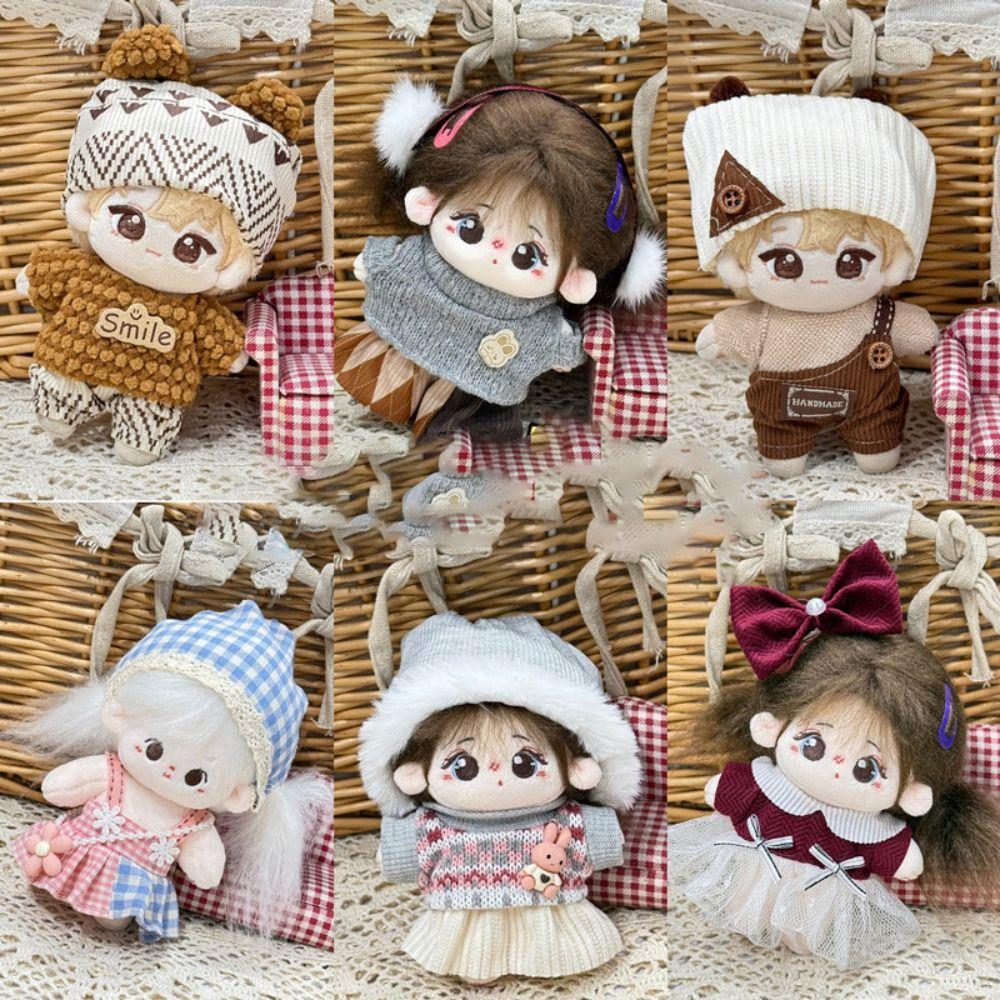 DIY Doll Clothes Replace Doll Dress Up Multiple Styles Doll'S Overall  Cotton Doll