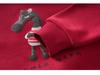 Boys' Red Fleece-Lined Winter Hoodie 2025 - Stylish Year of the Horse Top for Middle and Big Kids.