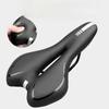 Comfortable Shockproof Pu Leather Surface Cycling Seat Sponge-Filled Gel Time Trial Bicycle Saddle For Enhanced Riding Experienc