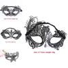 Metal Mask For Adults With Water Drill Decoration For Halloween And Cosplay Parties