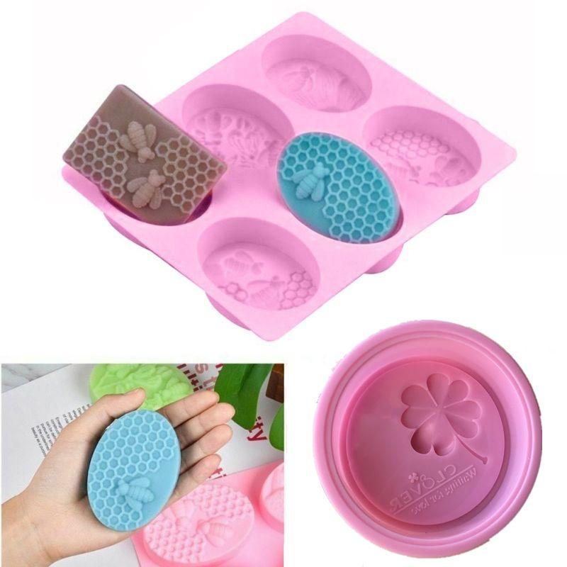 

Овальная силиконовая форма для мыла с 6 полостями, форма для изготовления кексов, сделай сам, ручная работа, ремесло