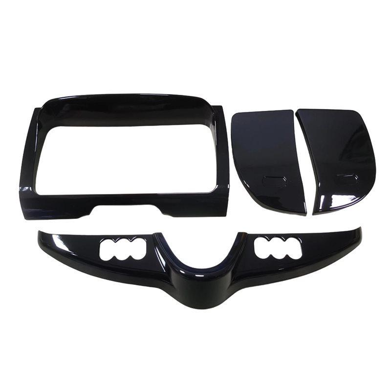 Reliable-Dash Switch Panel Kit For Street Glide Electra FLHT Tri Glide Ultra 14-23 Front Gauge Stereo Accent Trim Cover
