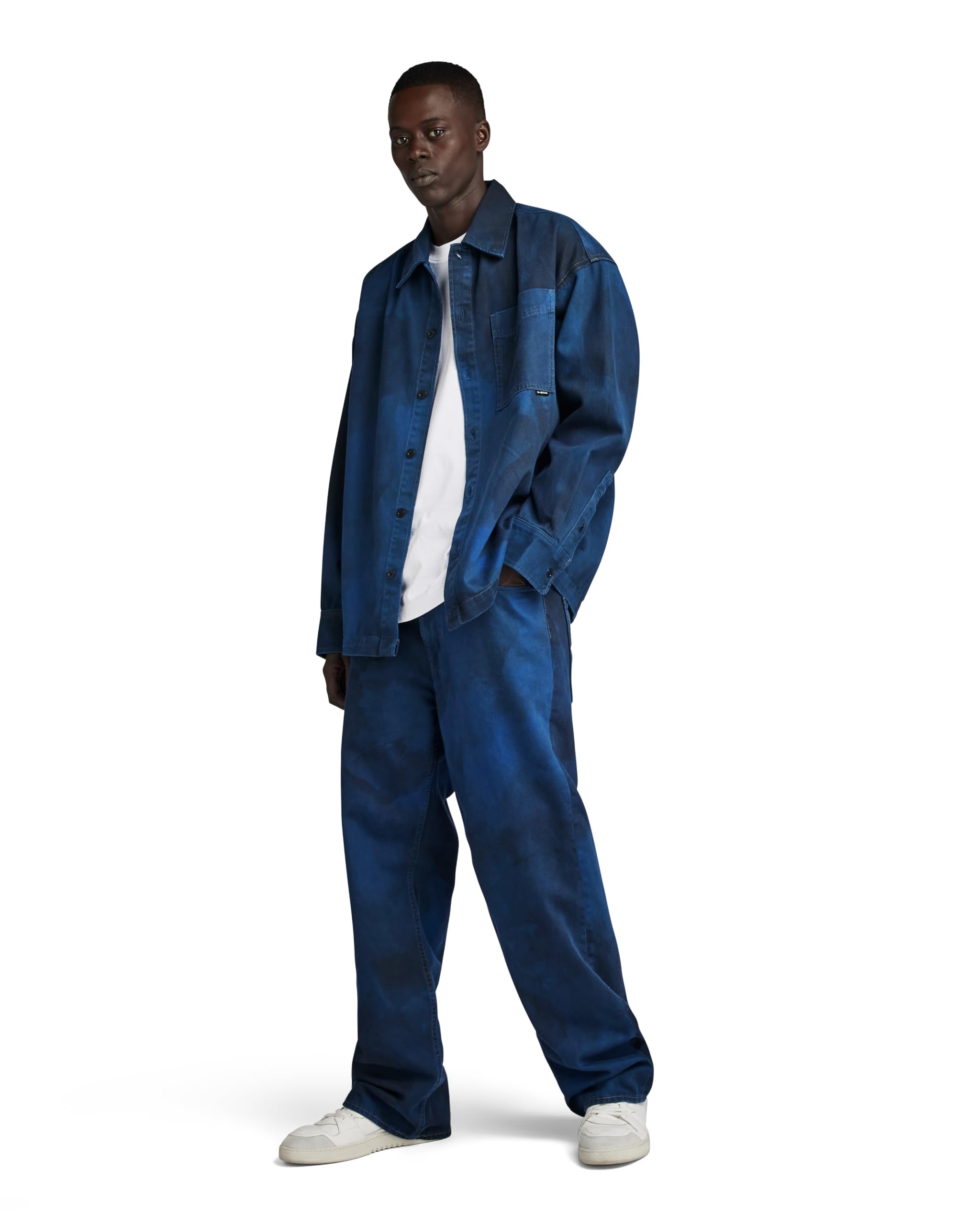 Джинсы мужские G-Star RAW Деним Разноцветные Тип 96 Свободные D23693-D338-G266-W27/L32