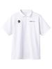 DESCENTE SUNSCREEN Color Logo POLO WH S Oni-Kanoko