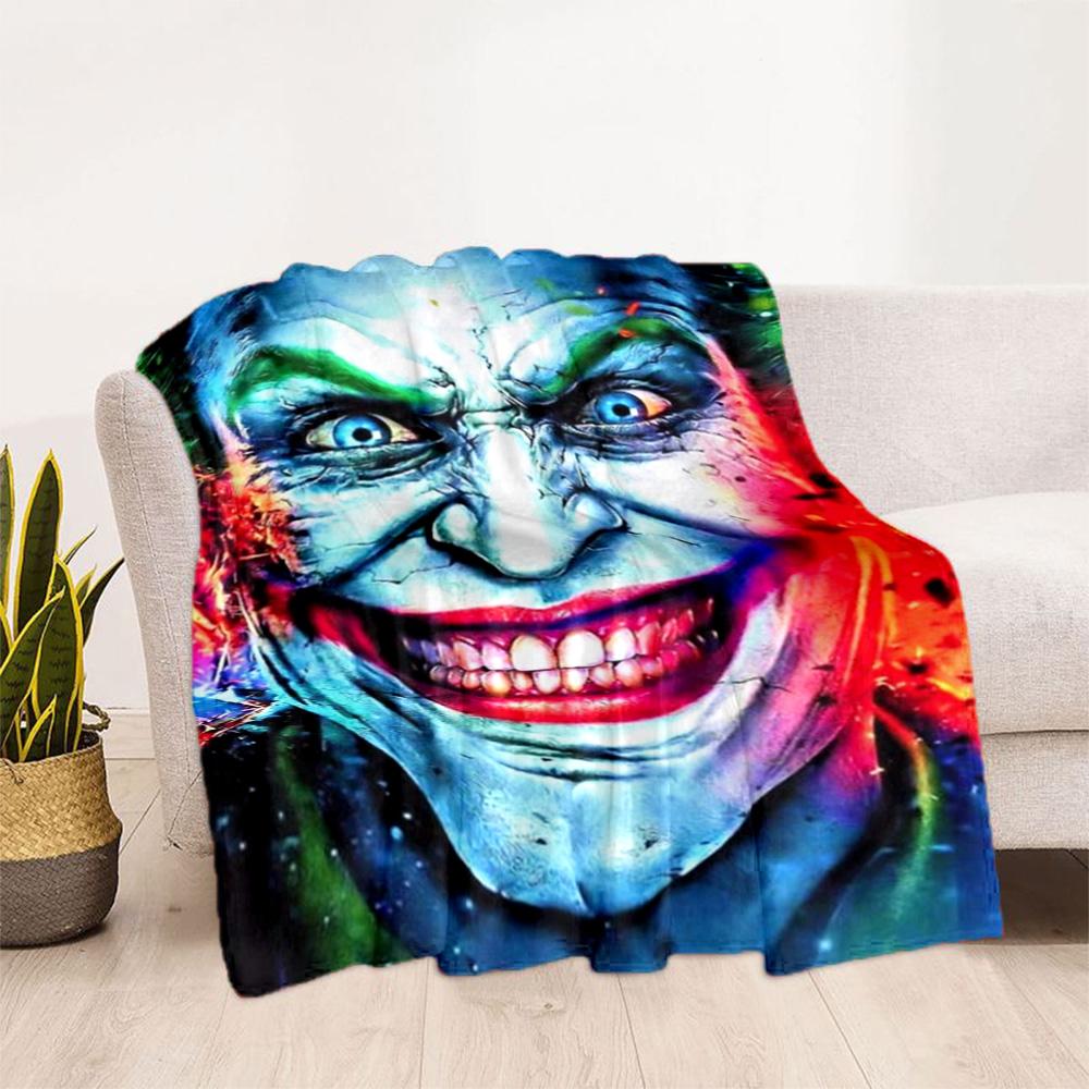 The Joker's Chaos Blanket Suitable for sofas,travel, living rooms also a good gift for friends and family Suitable for all seasons.