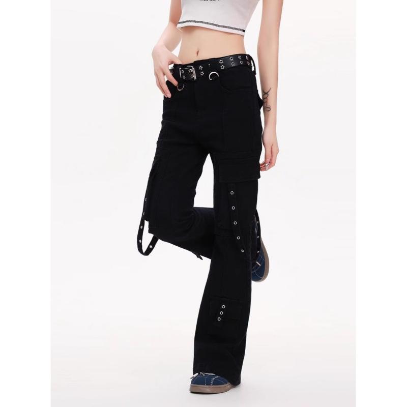 Jeans Versatili Stile Harajuku Giapponese - Pantaloni Lunghi alla Moda, Artistici, Unisex