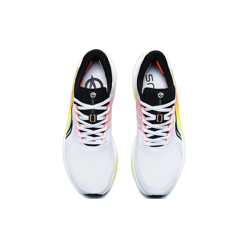 Lining Fierce Steed 7 Low Top Breathable Running Shoes Men Sneakers White Black Gray ARZT003-1
