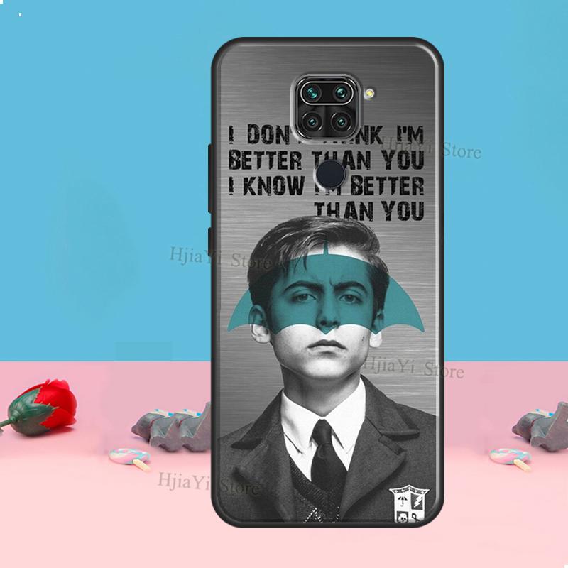 The Umbrella Academy Case For Redmi Note 8 9 10 11 12 Pro Plus 10S 11S 12S Cover For Redmi 9C 10A 10C 12C Coque
