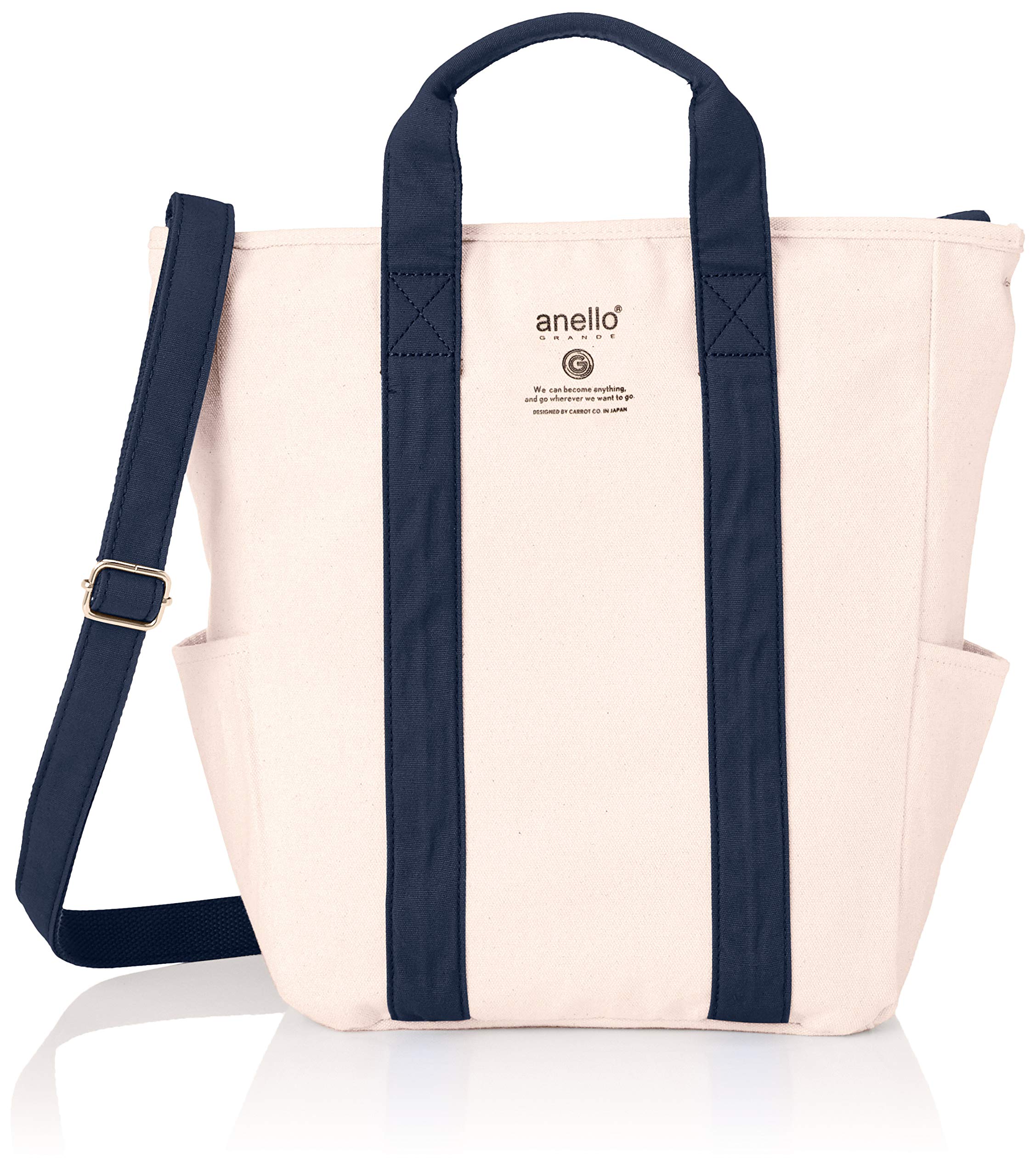 

Tote Bag FORM GTC3987 [Anello Grande] Women s Ivory/Navy