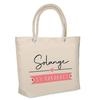 Beach Bag - PLANETEE - Insulated Solange On Vacation - Cotton - Large Capacity - Printed In France