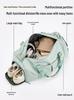 Large-Capacity Travel and Gym Bag with Wet/Dry Separation for Casual Use