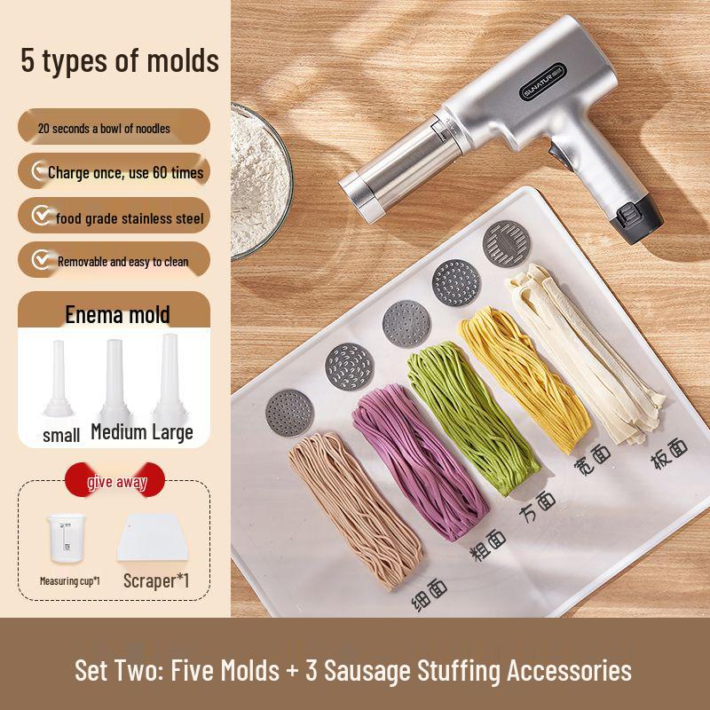 Shunran Fully Automatic Handheld Electric Noodle and Dough Press Machine