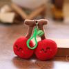 1 Piece Kawaii 10Cm Fruit Plush Toy Doll Cute Banana Cherry Bag Pendant Carrot Plush Keychain Diy Decoration Birthday Gifts