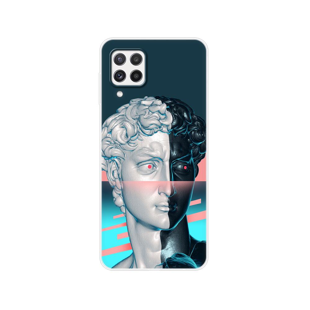 Do Samsung A22 etui tylna obudowa telefonu do Samsung Galaxy A22 A22S 5G 4G GalaxyA22 A 22 zderzak miękkie etui silikonowe Tpu Funda Bag