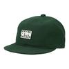 Basic Enchi City Short Cap Umpire Short Free Size Hat, Brim, Antibacterial, Deodorizing, Moisture-wicking, Quick-drying, Men's & Women's, (Dark Green)