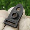 10/20pcs New Tool Black Wind Rope Buckle Tent Feet Clamp Tent Clip Outdoor Camping Traveling