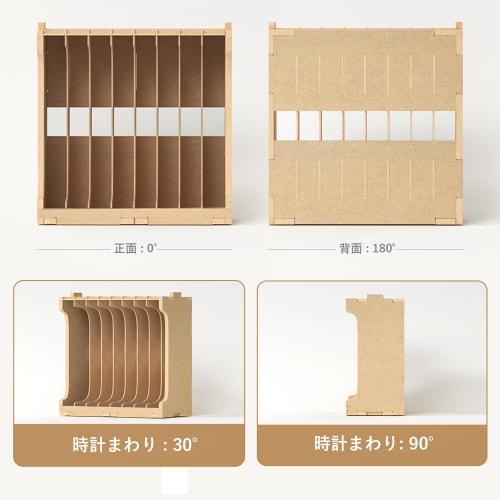 Bucasso Runner Stand, Plastic Model Stand, Paint Rack, Model Tool Storage Rack, MDF Material, Parts Stand for Models, Gunpla, Plastic Models, Runners,
