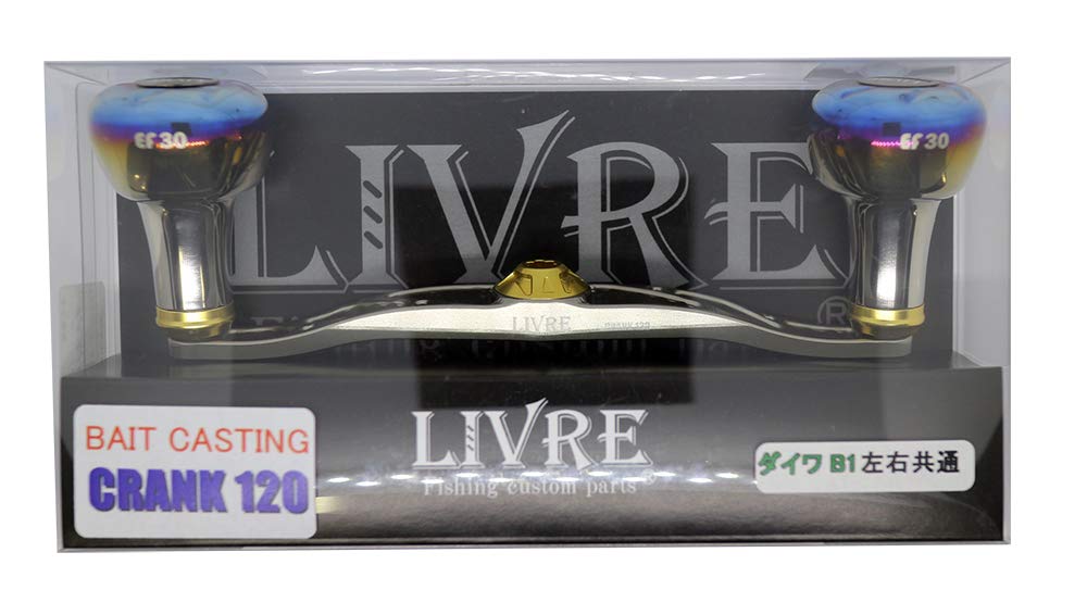LIVRE 2714 Full Comp Crank 120 Reel with Daiwa B1 Tip + GG