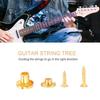 2Sets With Screw String Tree Retainer Silver Black Golden Guitar Accessory Part  For Electric Guitar