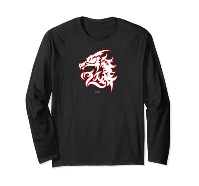 Camiseta de manga larga Metal Fight Beyblade Baku Meteor L Drago