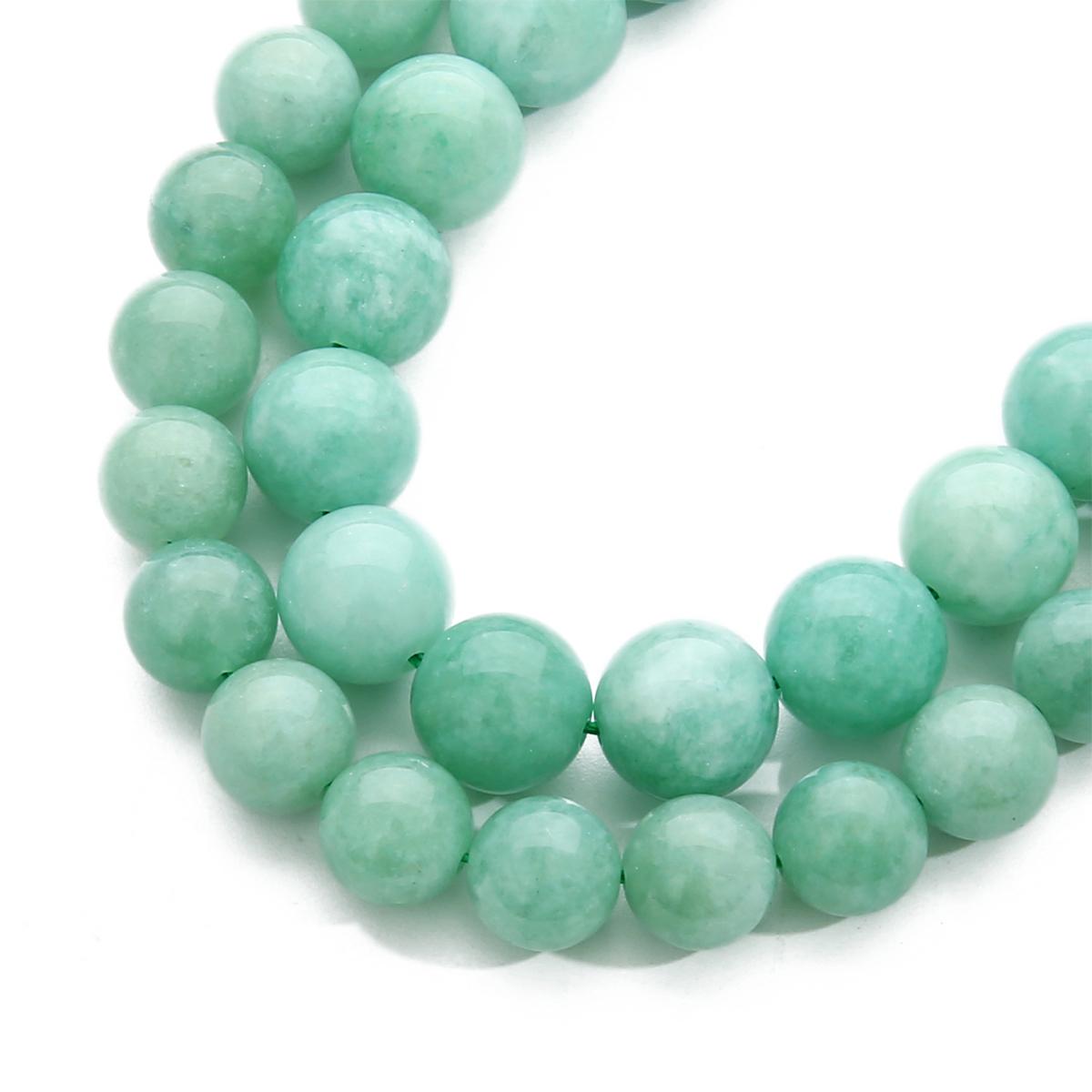 

Круглі намистини з нефриту та яшми, 6-12 мм, натуральний камінь, нитка 15” для аксесуарів для виготовлення прикрас своїми руками 12mm 32pcs світло-зелений колір