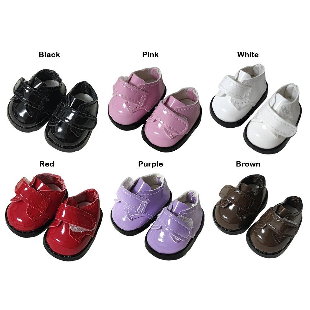 3.8CM Puppenschuhe Handgefertigte Lederschuhe Neu Für Labubu Puppenzubehör Puppenspielzeug