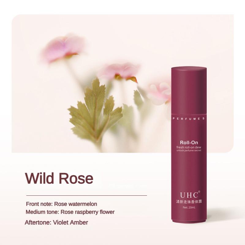 

Портативный шариковый парфюм-лосьон-антиперспирант для женщин и мужчин, жидкий бальзам, длительный ароматический дезодорант, ароматный антиперспирант для тела Wild rose