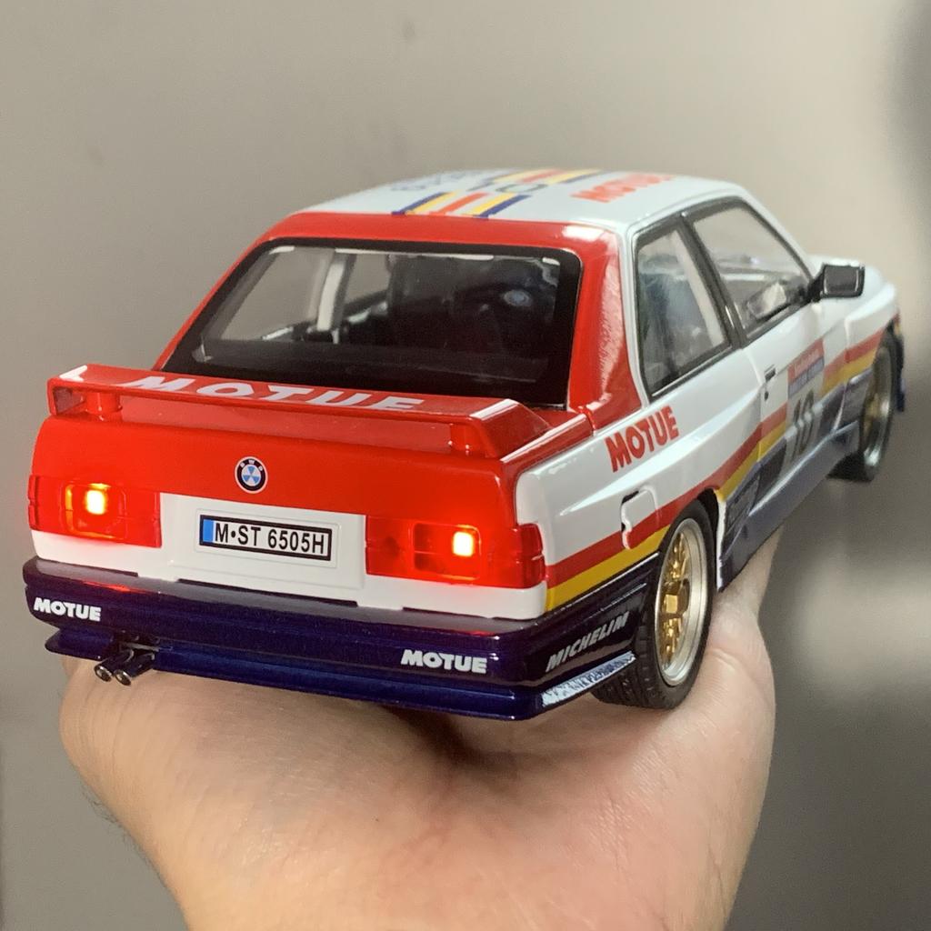 1:24 BMW M3 Painted Version Luxury Coupe Alloy Metal Diecast Model Car Home Trendy Ornament Children's Toy Birthday Gift For Boy