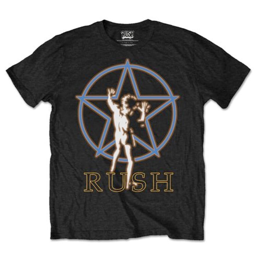 Rush - Starman Glow - Black  T-shirt Unisex T-Shirt XL