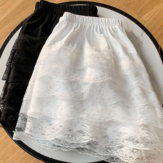 Kadın Dantel Fırfırlı Katmanlı Bloomer Şort Çiçekli Dantel Sevimli Balkabağı Pantolon Şort Seksi Katmanlı Mini Şort