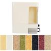 Rice Dispenser Press Type Humidity Proof Slim Rice Storage Container with Cup for Cereal Grain