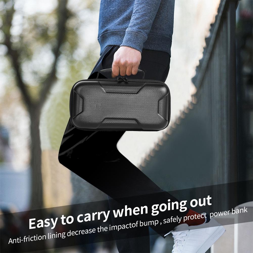 Travel Storage Holder EVA Protective Travel Case Carrying Bag for Anker SOLIX C200 DC Power Bank Station