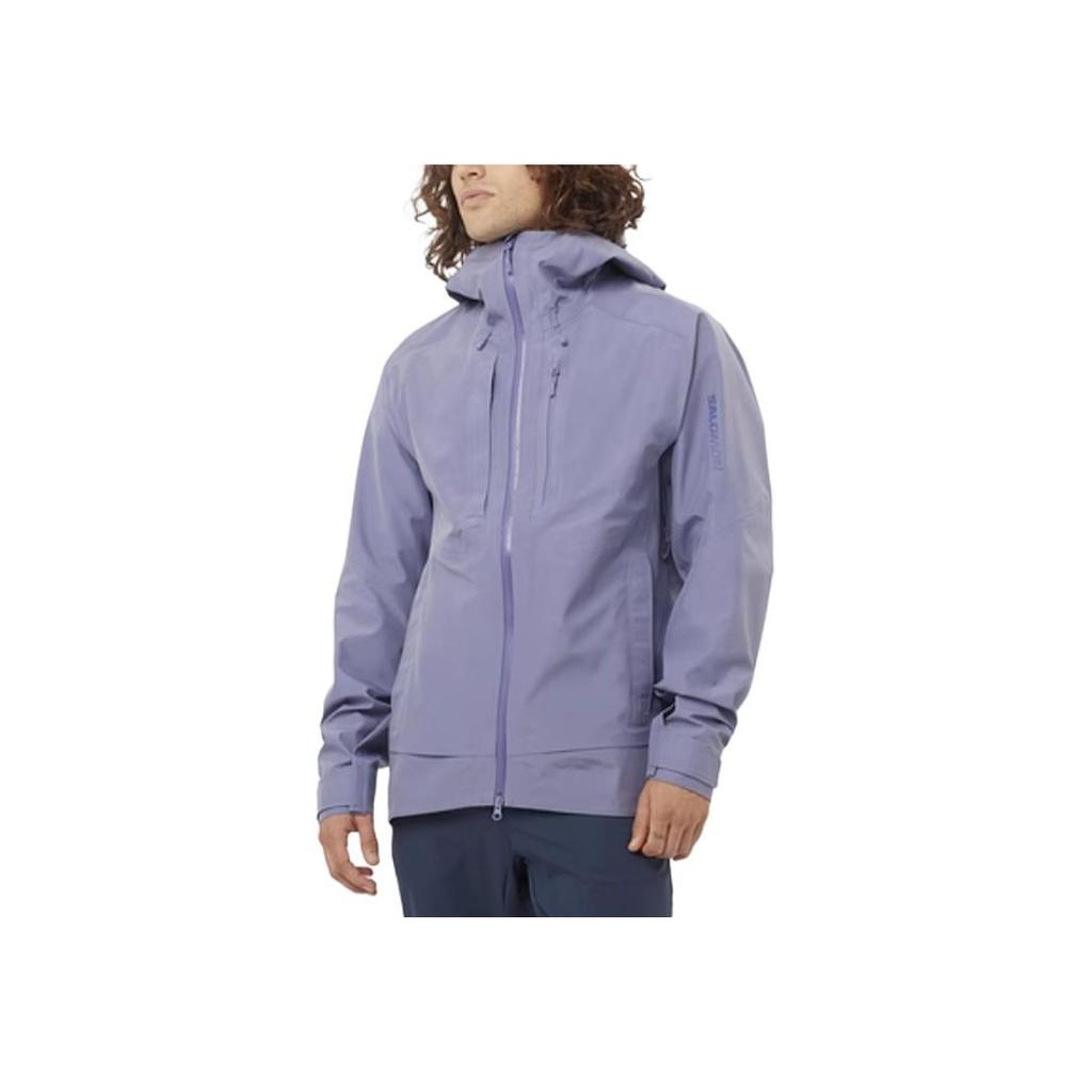 New SALOMON OUTLINEGore Te SS25 Jacket Men's Iris Purple C25367