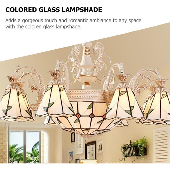 Lampshade Colored Glass Lamp Shade Lamp Shades for Pendant Lamps Wall Lamp Shade Lamp Shade Replacement Chandelier Glass Lampshade Wall Light Shade