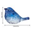 Fuguriner Fuglegaver Til Fugleelskere Kvinner Glass Dyrefigur Samleobjekt For Hjem Hylledekor
