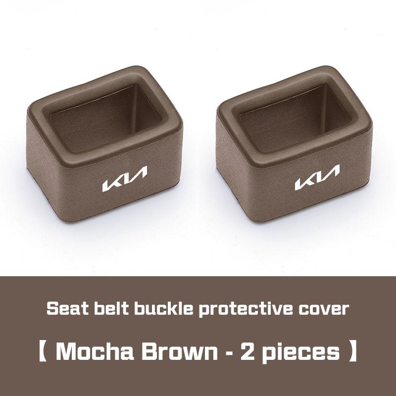 JTAN5 Car Seat Belt Buckle Cover Anti Scratch Seatbelt Button Protector For KIA RIO Sportage Ceed Cerato Sorento K3 K4 K5 KX3 Optima