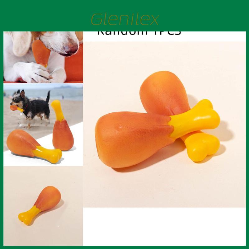 Authentisches simuliertes Hähnchenbein-Hundespielzeug zum Kauen und zur Zahnreinigung